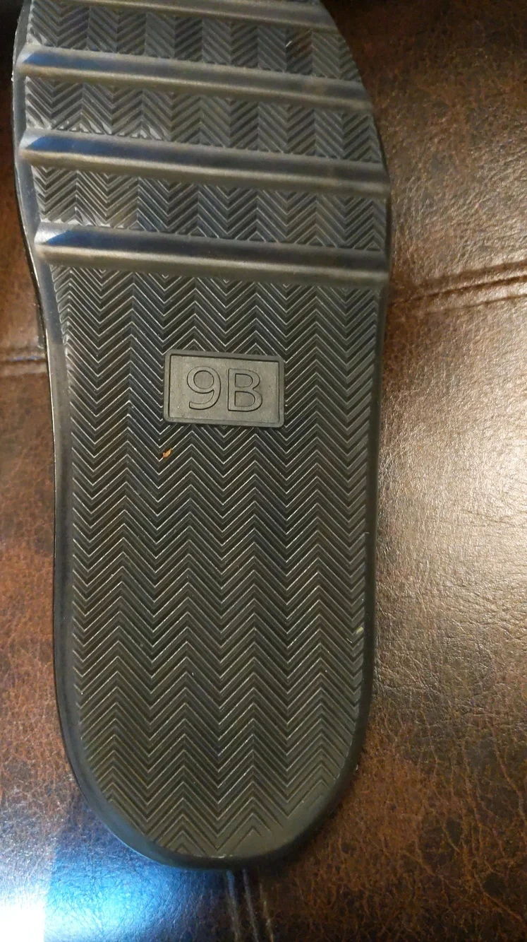 Tory Burch Black Bubble Jelly Slide Sandal Size 9
